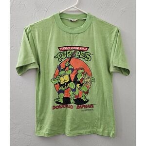 1990 Vintage 90s Teenage Mutant Ninja Turtles Mirage Studios Youth Size Medium